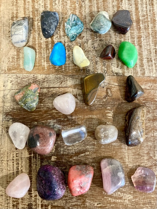Other - Lot of 24 Pieces Polished Rocks - Instant Rock Collection